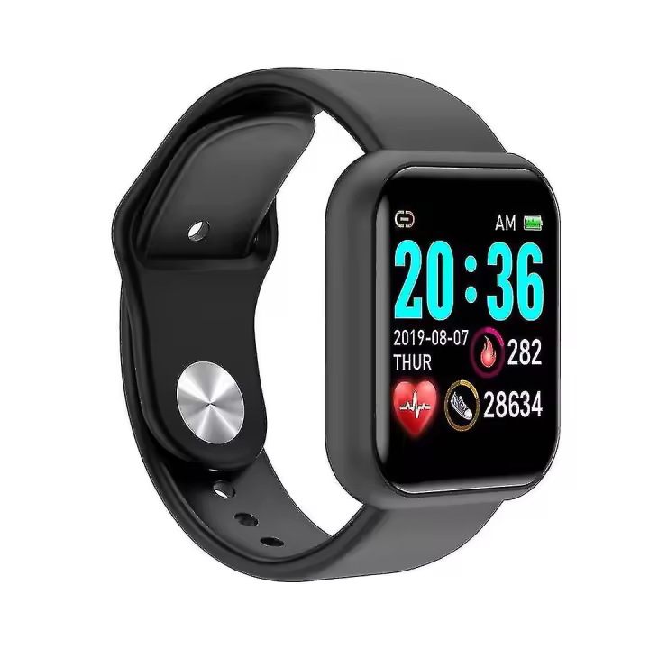 Reloj elegante, Bluetooth Smartwatch compatible con Los teléfonos del IOS de Android, Reloj impermeable Smartwatch de la aptitud IP67 - 1