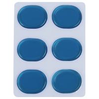 6Pcs Pegatinas De Silicona Para Batería Silenciador De Golpes Control De Sonido Accesorios Para Percusión Tamaño 3.1x2.4x0.36cm - details 9
