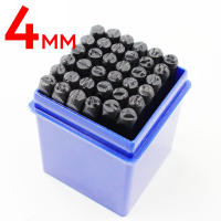 Herramienta De Impresión De Números Y Letras Para Piel Herramienta Creativa De Grabado a Mano Para Manualidades DIY Estampado De Cuero Herramienta De Perforación De Acero - details 4