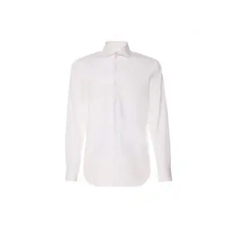 PRODOM-STREET CAMISA DE CUELLO FÁCIL SEMI ITALIANO HOMBRE CAMISA CONTINUACIÓN DE LOS HOMBRES Camisa Inicio - 1