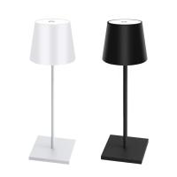 Lámpara De Mesa LED Nórdica Recargable Toque Dimmable Para Decoración De Habitación Comedor Café Estilo Moderno Con Luz De Lectura Y Ambiente - details 5