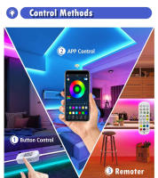 Tira De LED Neón RGBIC 1M 2M 3M 5M 10M 12V Impermeable Luz De Colores Completos Sincronización De Música Decoración Para Habitación De Juegos Y Sala De Estar - details 16