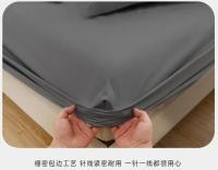 Sábana Protectora Impermeable Para Cama Doble 160x200 Anti-bacterias Anti-pulgas Lavable Tejida Con Técnica De Tat Forro Poliéster 300TC - details 13