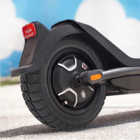 Neumático Sólido De Repuesto Para Scooter Eléctrico NIU KQI3 Tamaño 9.5x2.5-6.1 Color Flick Absorción De Choques Material De Goma - details 24