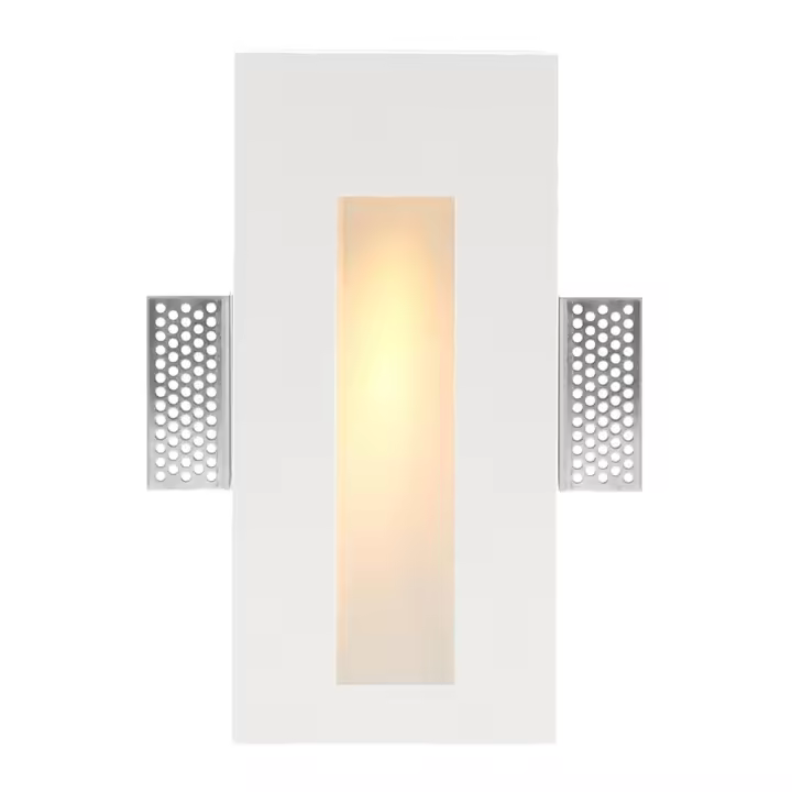 LEDBOX HUTT Baliza empotrada escayola, 110x245mm, 1W, Blanco cálido. Iluminación interior LED, Balizas de led - 1