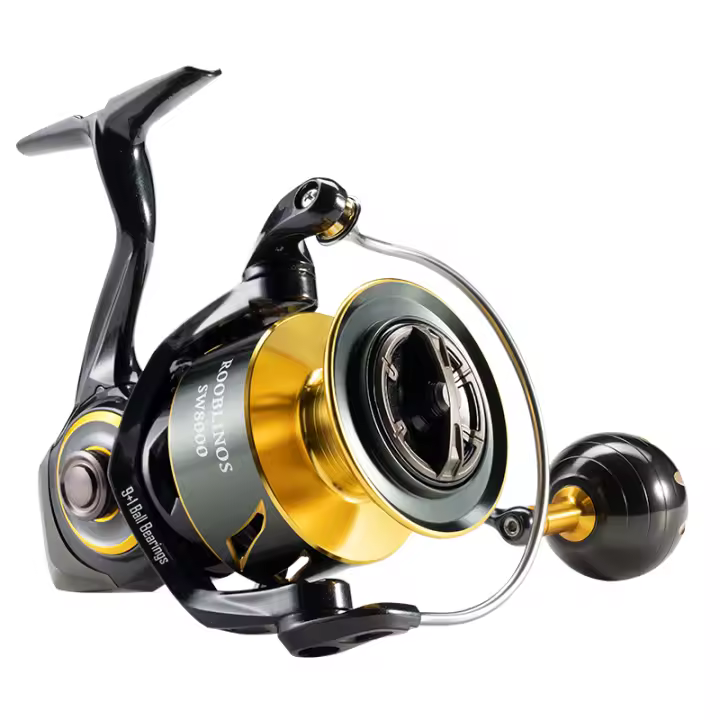 Carrete De Pesca Rooblinos SW Ultraligero De Fibra De Carbono 18kg Arrastre Máximo Para Agua Dulce Y Salada Carrete De Pesca - 1