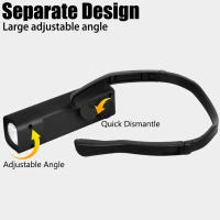 Linterna Frontal LED Mini Portátil Recargable Por USB Ultra Brillante Con Sensor Para Deportes Al Aire Libre Luz De Colgante Ligera Impermeable - details 5