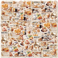 30pcs Pegatinas De Maleta Vintage Con Graffiti Para Taza De Té Por La Tarde Y Café Decoración De Cuaderno Guitarra Juguete Clásico PVC Adhesivos - details 1