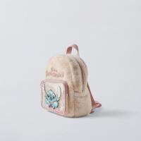 Mochila De Peluche Disney Para Niños Diseño De Stitch Moda Y Divertida Para Escolares Bolsa De Aula Dulce Regalo Otoño - details 6