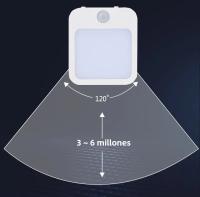 Lámpara Nocturna Con Sensor De Movimiento LED EU Plug Para Habitación Infantil Lámpara Sin Cable Para Lado De La Cama - details 7