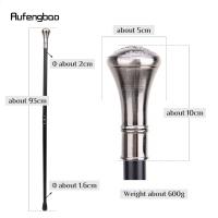 Bastón De Moda Con Relieve De Sello Medieval Punta De Goma Material De Acero Longitud 93cm Para Hike - details 2