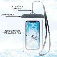 2 pcs Funda Impermeable Bolsa Estanca Móvil Universal,Funda Impermeable Móvil para Móvil Agua Compatibilidad iPhone/Xiaomi para Teléfono Móvil Resistente al Agua Compatible con Bolsa Seca-Negro - details 3