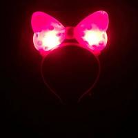 Diadema De Lujo Con LED Multicolor Para Mujer Diadema De Princesa Con Lazo Luminoso Para Fiesta De Boda Decoración De Fiesta - details 7