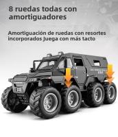 Modelo De Coche De Aleación 1/32 Avtoros Shaman 8x8 ATV De Rusia Con Sonido Y Luz Simulación De Coche Metálico Regalos De Colección Para Niños Y Adultos - details 7