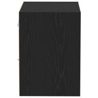 Estante Flotante vidaXL Negro Roble 40x28,5x40 cm Madera Elaborada - details 3