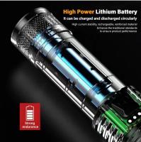 Linterna Telescopio LED Potente 9900LM Recargable USB Con Pantalla De Batería Luz Exterior Para Camping Pesca - details 14