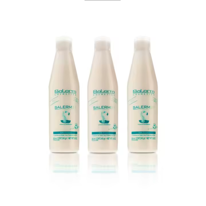 Salerm Cosmetics Pack 3 Salerm 21 250ml Acondicionador Proteína de Seda Leave-in Conditioner - 1
