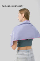 Toalla Deportiva Secado Rápido 40x80/76x152CM Azul Gris Verde Naranja Para Natación Gimnasio Camping Running Playa Toalla De Lavado - details 4