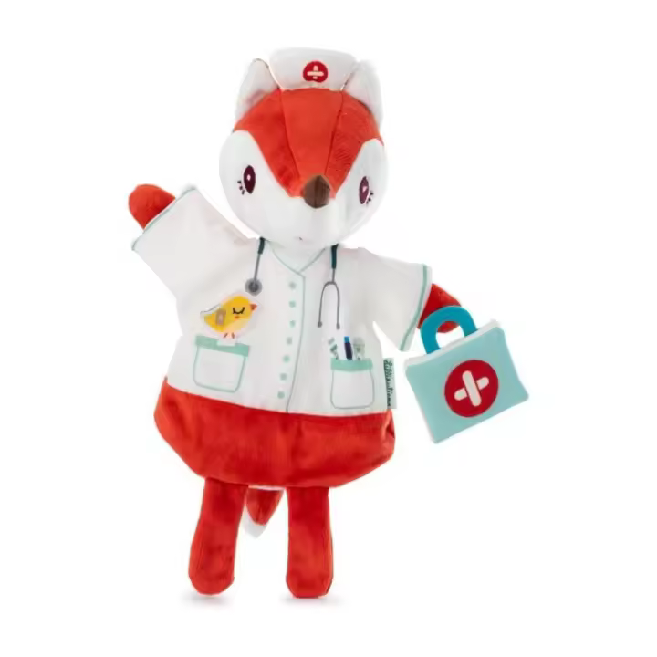 Marioneta de Mano Alice Doctor - Lilliputiens 83518 - 1