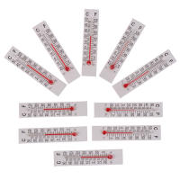 Termómetro De Papel Y Cartón Miniatura 10 Pcs 5cm*1.1cm Para Interior Rango De Medición -20 a 50 Celsius - details 7