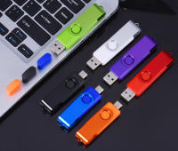 JASTER Lote De 10 Memoria Stick USB 128GB Con Cadena De Llave 64GB 32GB 16GB Tipo C Para Teléfono Disco De Memoria Plástico - details 1