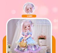 Muñeca BJD ICY DBS 1/4 Fairy De Sueño Anime Juguete Con Cuerpo De Articulaciones Mecánicas Incluye Ropa Y Zapatos Makeup Oficial 40cm SD Colección Para Niñas - details 7