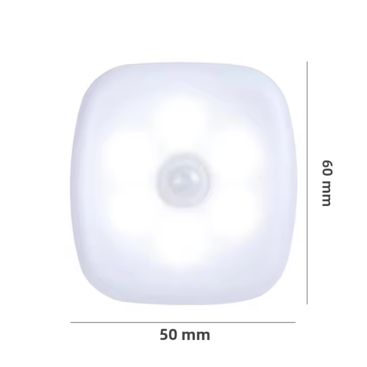 Luz Nocturna LED Inalámbrica Con Sensor De Movimiento Protección Para Los Ojos Fijación En El Enchufe Para El Salón - 1