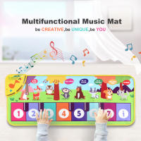 Teclado Musical Para Niños 80x30cm Alfombra De Música Multifuncional Con 8 Sonidos De Animales Juguete Educativo Para Bebés Y Niños De 3 a 6 Años - details 3
