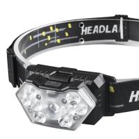 Lámpara Frontal LED Recargable USB Con Sensor De Movimiento 9 Lámparas De Ojo De Pez Portátil Para Pesca Camping Y Actividades Al Aire Libre - details 11