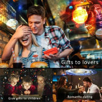 Proyector De Galaxia Luz Nocturna Estelar 360° Giratorio Planetario Para Dormitorio Regalo De San Valentín Boda Envío De 13 Sets De Película - details 12