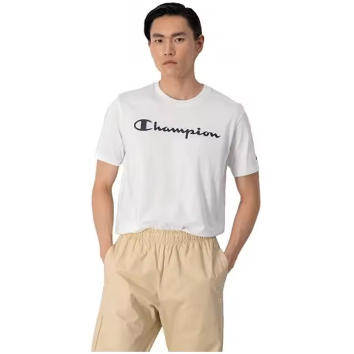 Camisetas marca Champion modelo 218531-Ww001-1 para hombre en color blanco - 1