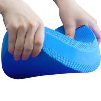 Almohada De Equilibrio No Esmerilada Para Yoga Y Fitness Masaje Oval TPE Deporte Cojín De Equilibrio Suave Pedal - details 3