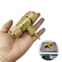 Regulador De Gas Explosión-Prueba De Cobre Completo Con Válvula De Presión Para MAPP Transfer 7/16" Set De Tanque Plano - details 3