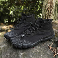 Botas De Invierno Para Hombres Y Mujeres Zapatos Casuales De Nieve Botas De Pies Calientes Para Exteriores Trabajo Zapatillas De Neopreno Cremallera Ajuste Tamaño 36-47 - details 3