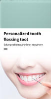 Varillas De Higienización Dental De Acero Inoxidable Palillos Para Dientes Con Hilo Reutilizable Y Duradero Herramienta De Limpieza Oral Para Adultos - details 1