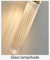 Lámpara De Pared De Vidrio Lujo Nórdico Con Efecto Ondas De Agua En Aleación De Aluminio Para Decoración De Pasillo Sala De Estar Y Dormitorio - details 3