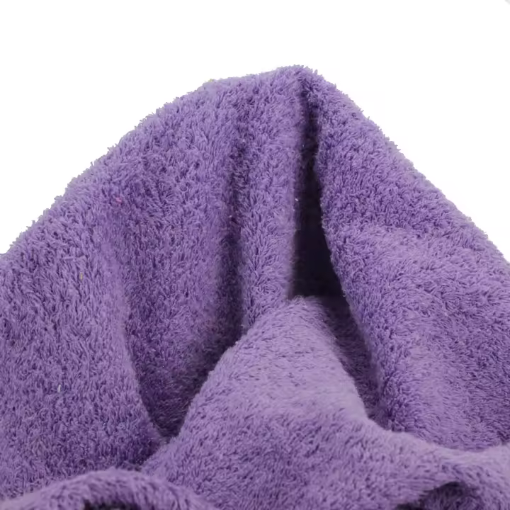 Almacenes Casa Angel TELA DE TOALLA RIZO DE FELPA MORADA POR METROS, ANCHO 150cm - 1