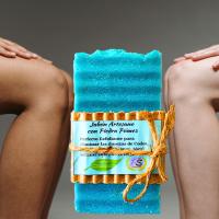 2 Jabones Artesanales Natural con Piedra Pómez. Exfoliante. Elimina las Células Muertas. Regenerador. Limpiador. Jabón Artesano. Apto Veganos. Pumarshop Cinnia Natura - details 2