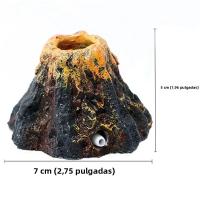 Piedra De Burbujas Volcánica Para Acuario Decoración De Aire Oxígeno Bomba De Aire Para Tanque De Peces Tamaño 7*5cm Material De Resina - details 11