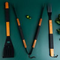 Herraje de Barbacoa con Manguera de Madera carcasa antideslizante no pegajosa - details 2