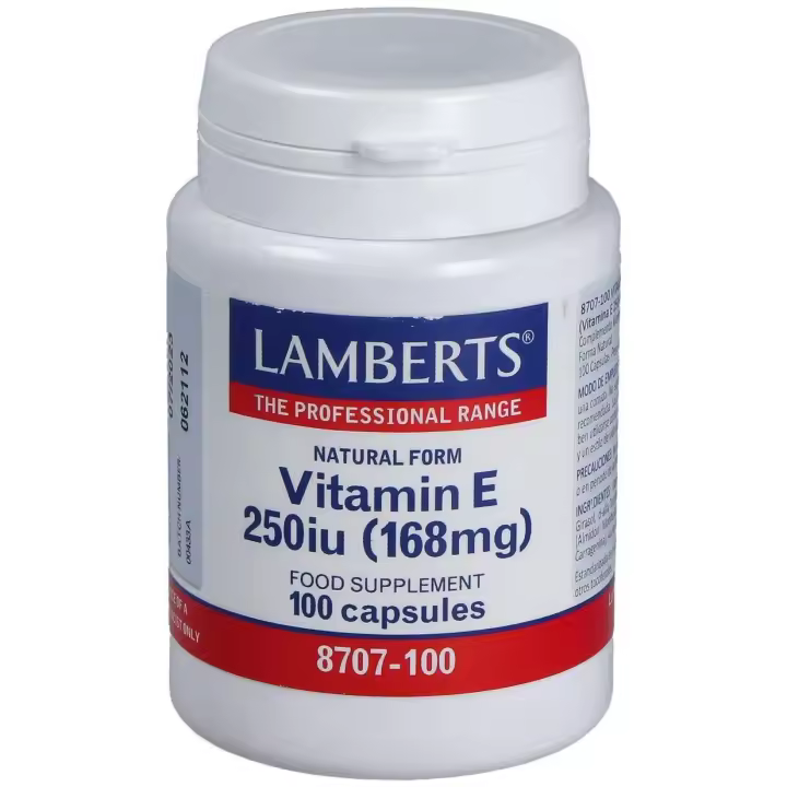 Vitamina E Natural 250 U.I. 100 Cap. - 1