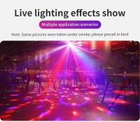Luz De Escenario LED RGB Disco Rotación DJ Bola Estroboscópica Control Remoto Sonido Magia Danza Regalo De Navidad Para Coche Club Fiesta - details 5