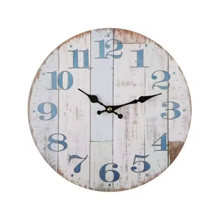 Reloj de Pared Versa Vintage Metal (5 x 28 x 28 cm) - 1