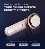 Máquina De Belleza Ultrasonido Cavitation Levantamiento Facial EMS Infrarrojo Ultrasonido Masajeador Delgadurizante Antienvejecimiento - details 1