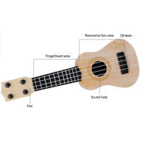 Ukelele Clásico De 4 Cuerdas Mini Para Niños Juguete Simulación Guitarra Infantil Principiante Iluminación Musical Pequeña Guitarra Para Entretenimiento - details 15