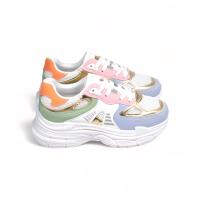 Zapatillas Sneakers Deportivos Running - Coloridos y Blancos - con Plataforma - Estilo original - Moda jf1220 - details 4