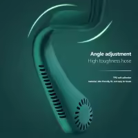 Ventilador De Cuello Colgante Sin Hojas, Mini Ventilador Portátil Usb, Súper Fuerte Viento, Silencioso Viento Natural, Recargable - details 4