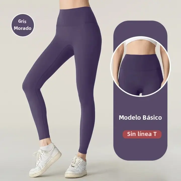 Leggings De Fitness Para Mujer 2024 Leggings De Yoga De Largo Completo Pantalones De Correr Cómodos Y Ajustados Para Ejercicio - 1