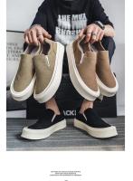 Zapatos Para Hombre Talla Grande Loafers Casuales Cómodos Zapatillas De Piel Suave Ligeros Vintage Flats Para Ocio - details 4