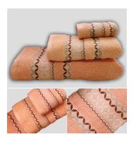 Toalla de Baño 3 Piezas de Algodón Absorbentes  Energy Colors Textil-Hogar - details 4